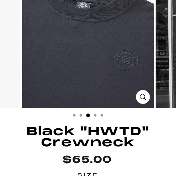 Gran Coramino Tequila Black HARD WORK TASTE DIFFERENT Crewneck Size XL - Picture 3 of 10